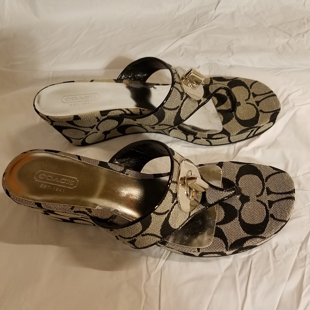 Coach sandles Noble Blk/Gray
